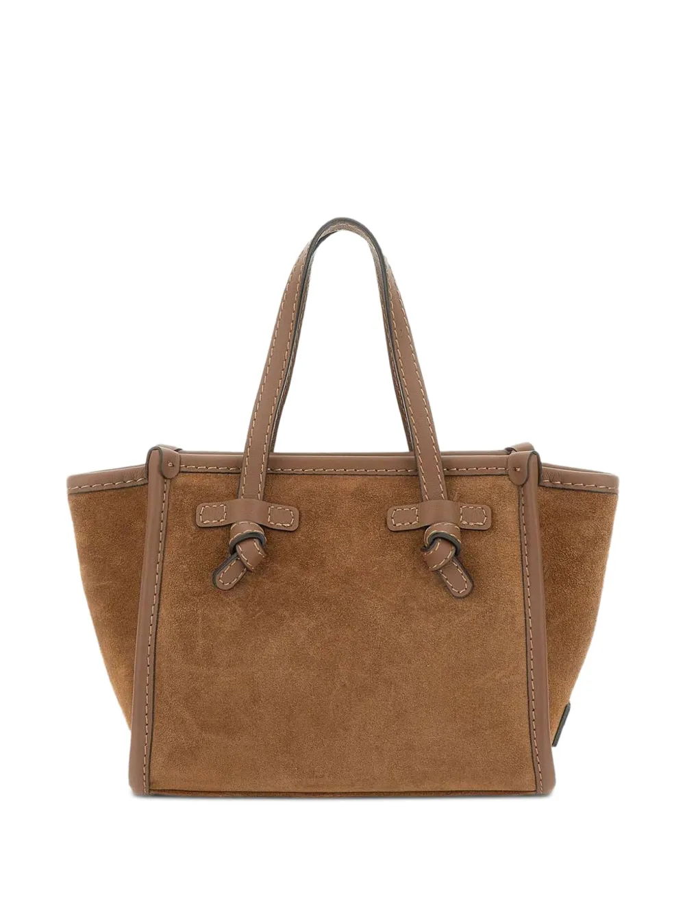 MARCELLA CLUB Suède shopper Beige