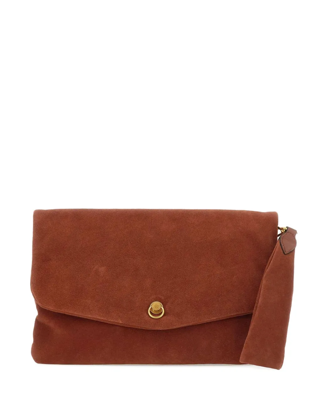 GIANNI CHIARINI suede clutch bag | Vermelho | Image 1