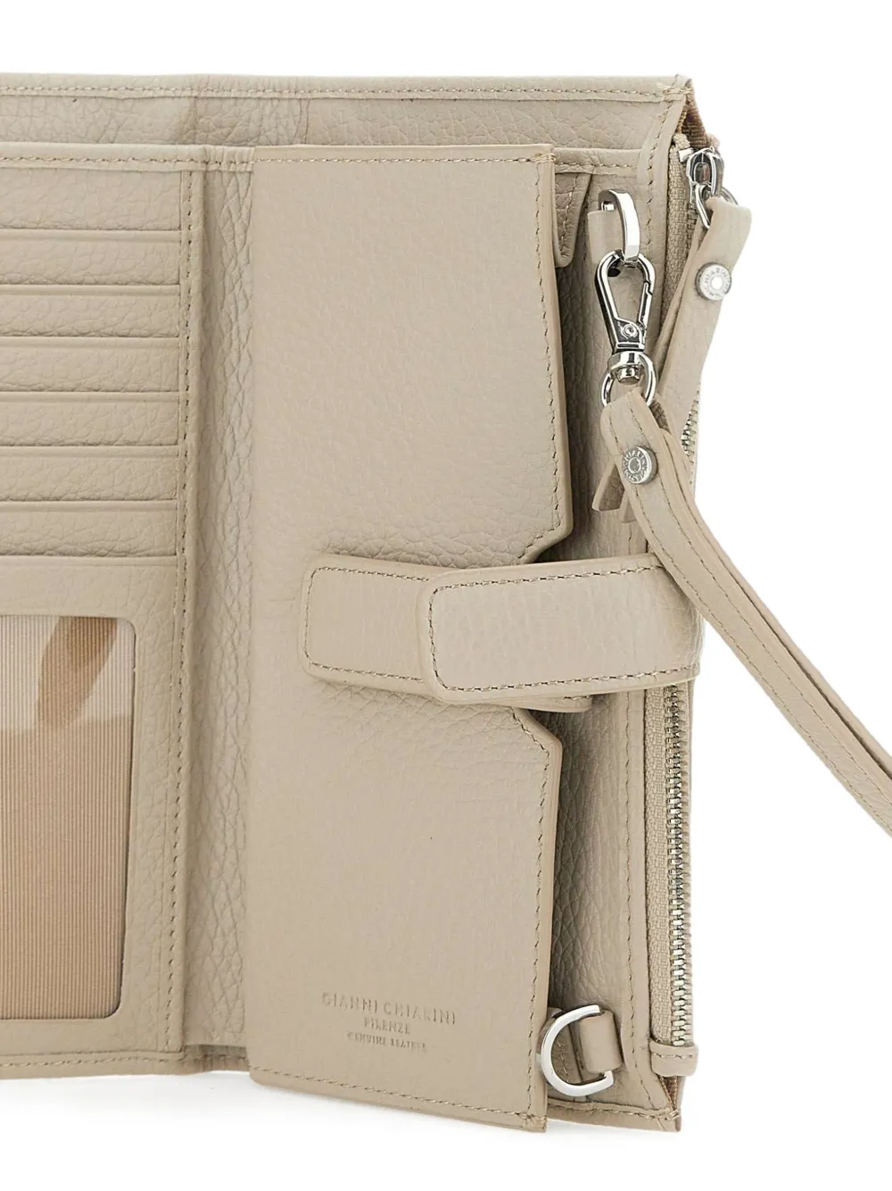 GIANNI CHIARINI Portemonnee met ritssluiting Beige
