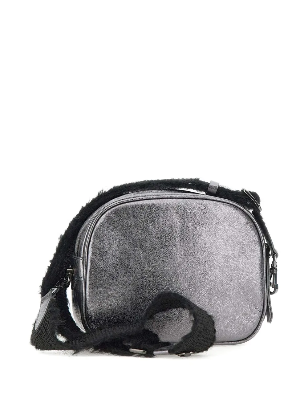 GIANNI CHIARINI Leren crossbodytas Zilver