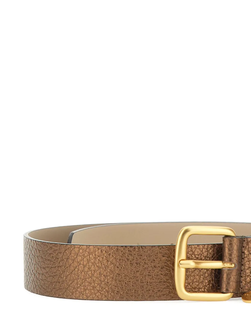 GIANNI CHIARINI Leren gespriem Bruin