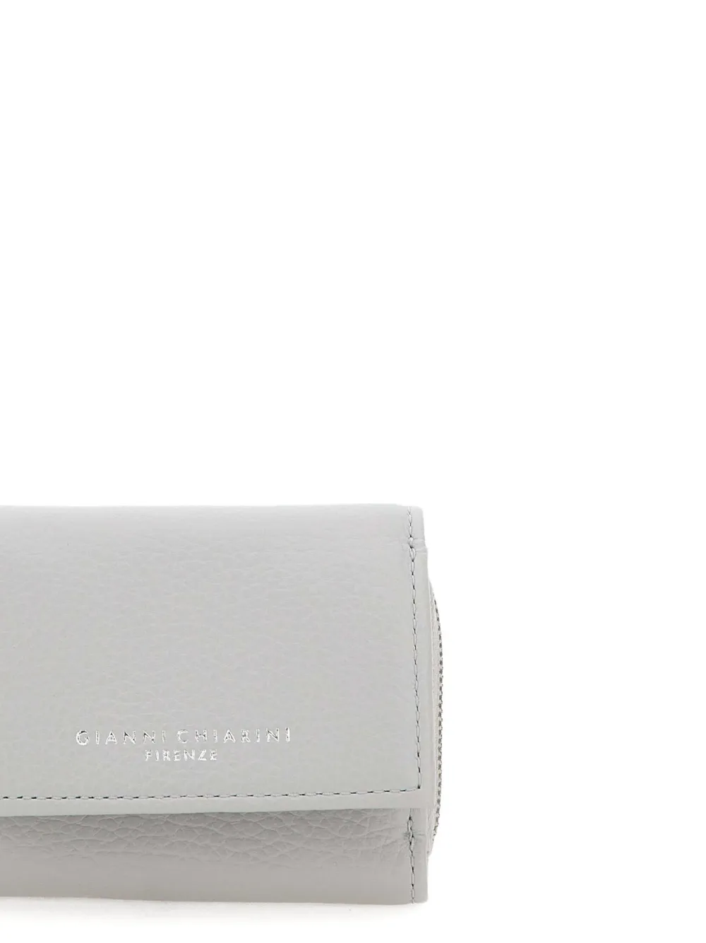 GIANNI CHIARINI Leren portemonnee Grijs