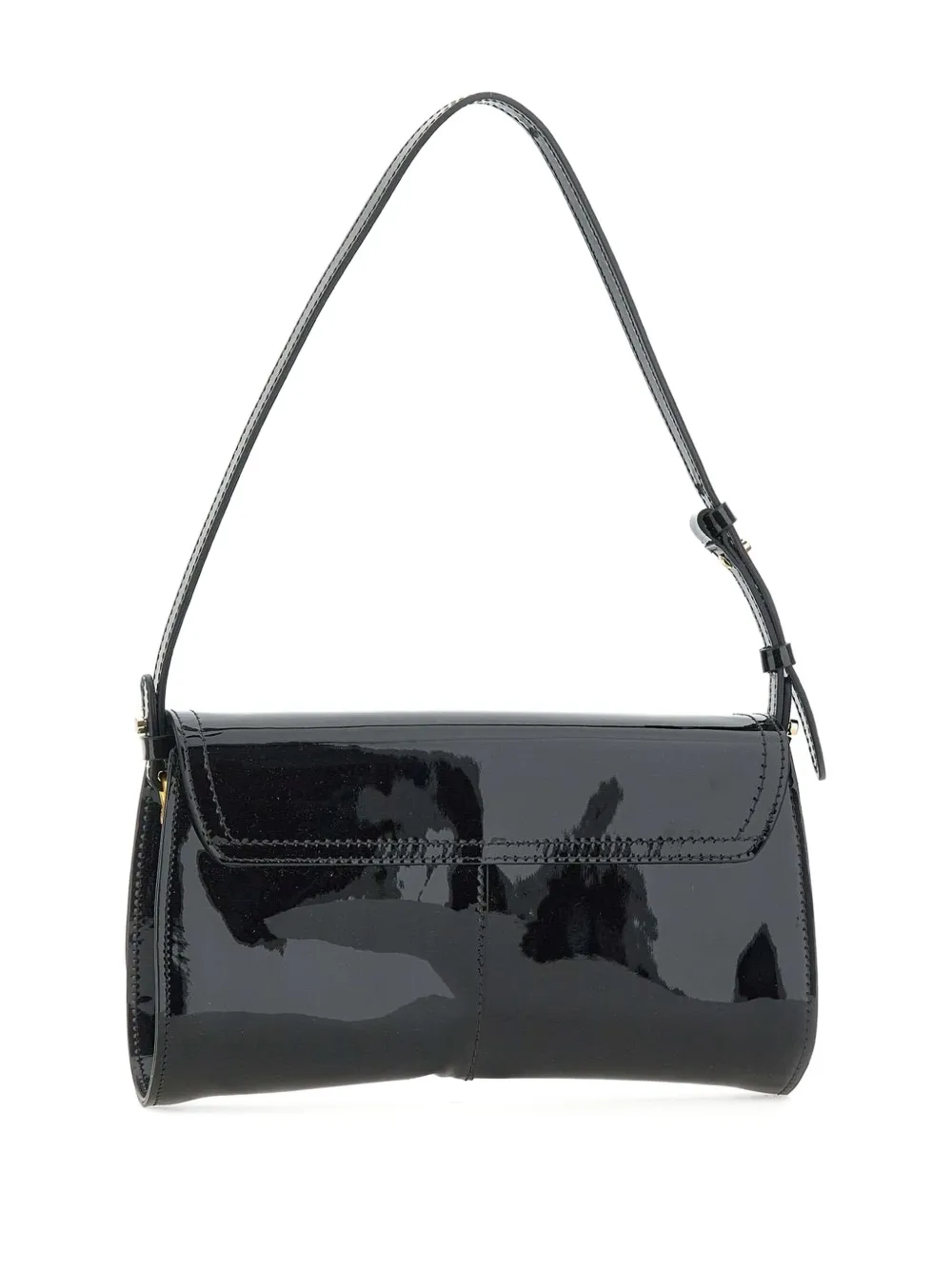 GIANNI CHIARINI flap shoulder bag Zwart