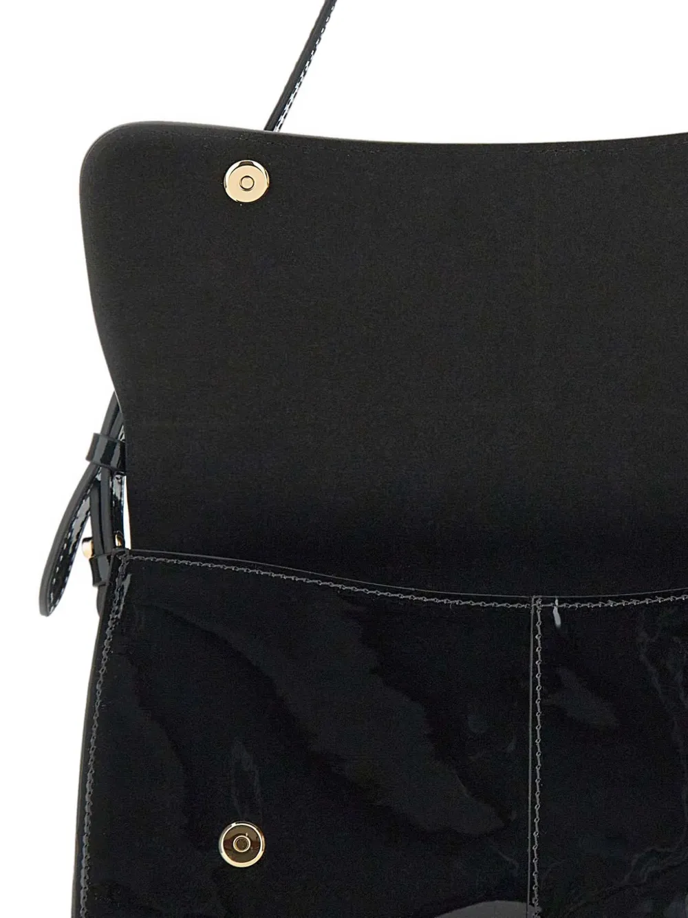 GIANNI CHIARINI flap shoulder bag Zwart