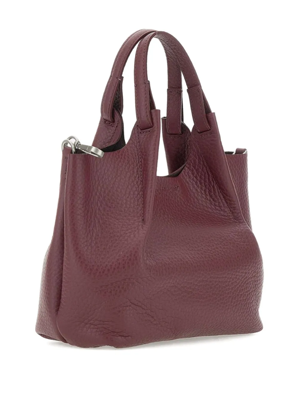 GIANNI CHIARINI Leren shopper Rood