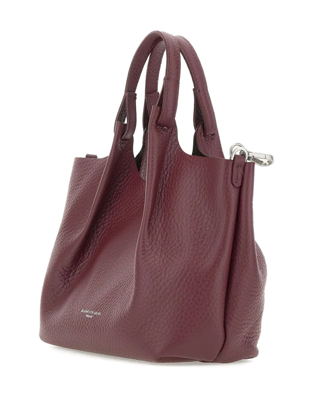 GIANNI CHIARINI Leren shopper Rood