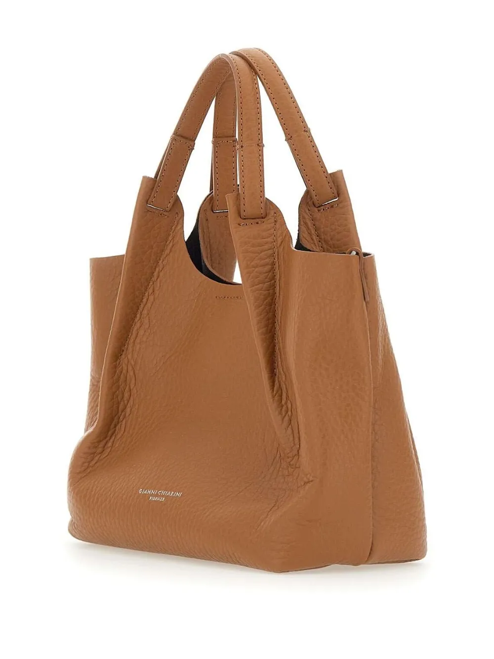 GIANNI CHIARINI Leren shopper Bruin