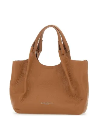 【A&B】GIANNI CHIARINI レザー　トートバッグ　茶 GIANNI CHIARINI Leather Tote Bag | Brown | FARFETCH