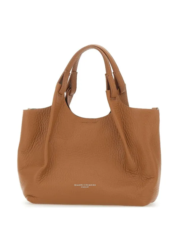 GIANNI CHIARINI レザー トートバッグ | ブラウン | FARFETCH JP