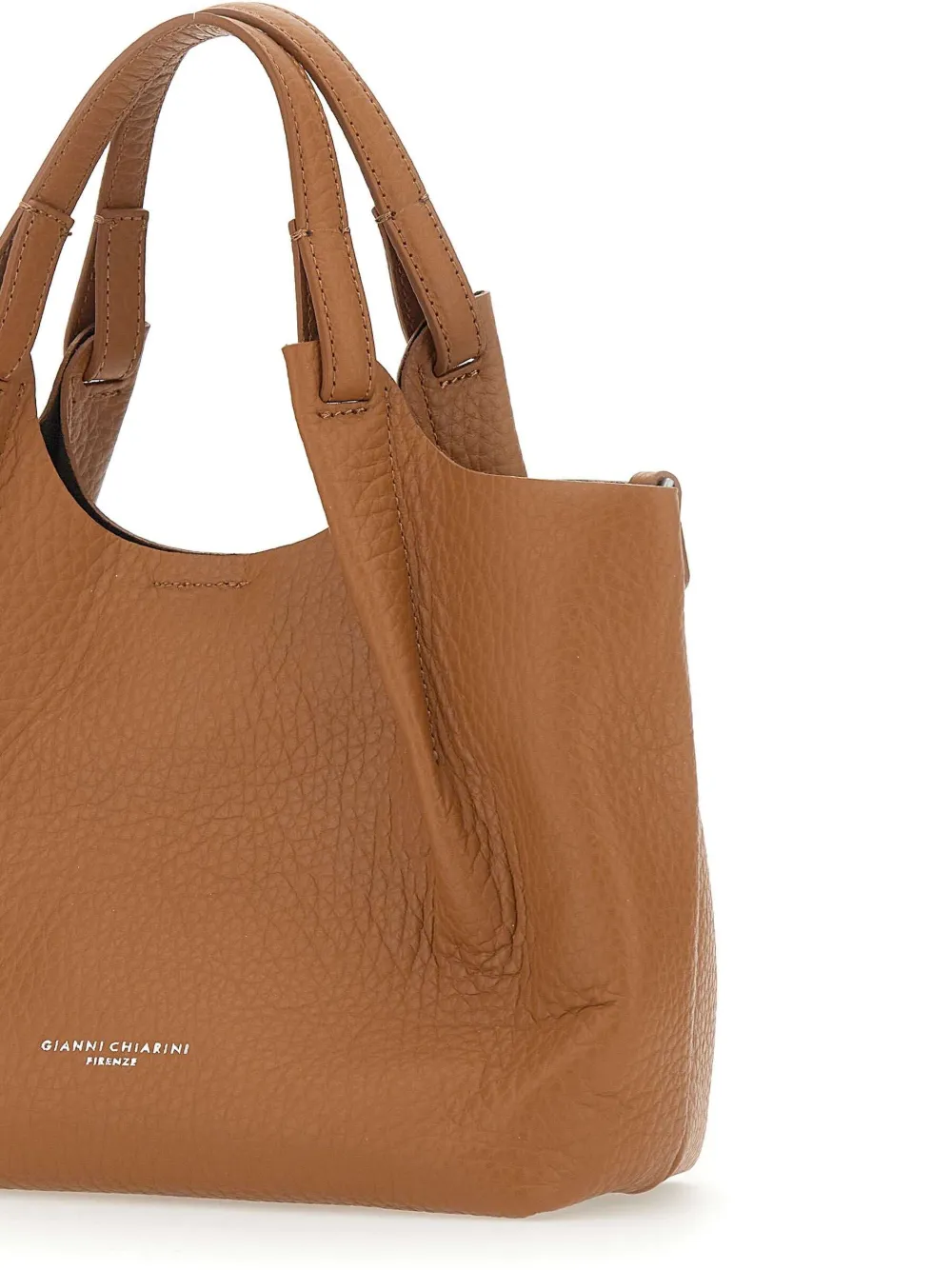 GIANNI CHIARINI Leren shopper Bruin