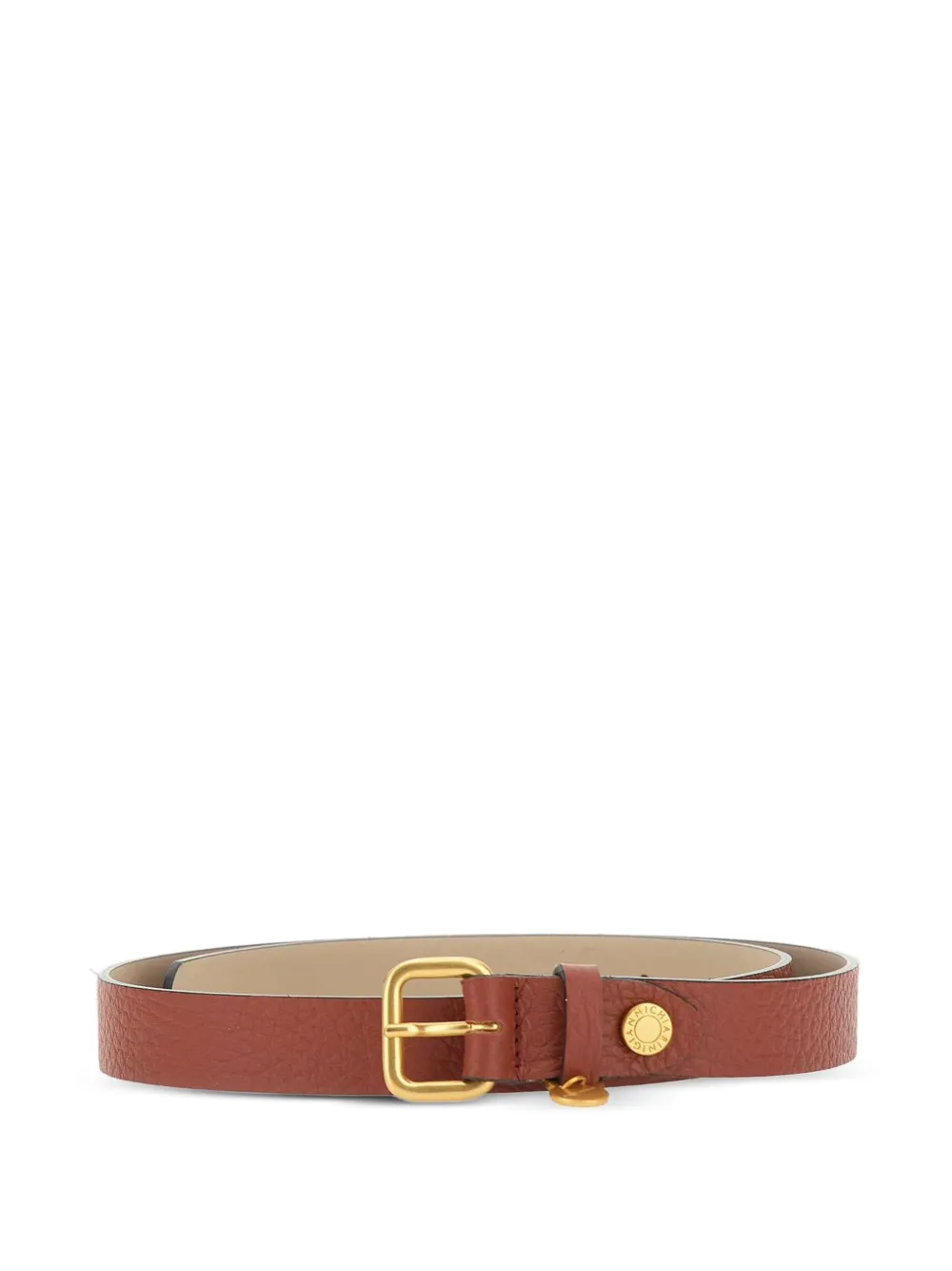 GIANNI CHIARINI Leren gespriem Bruin