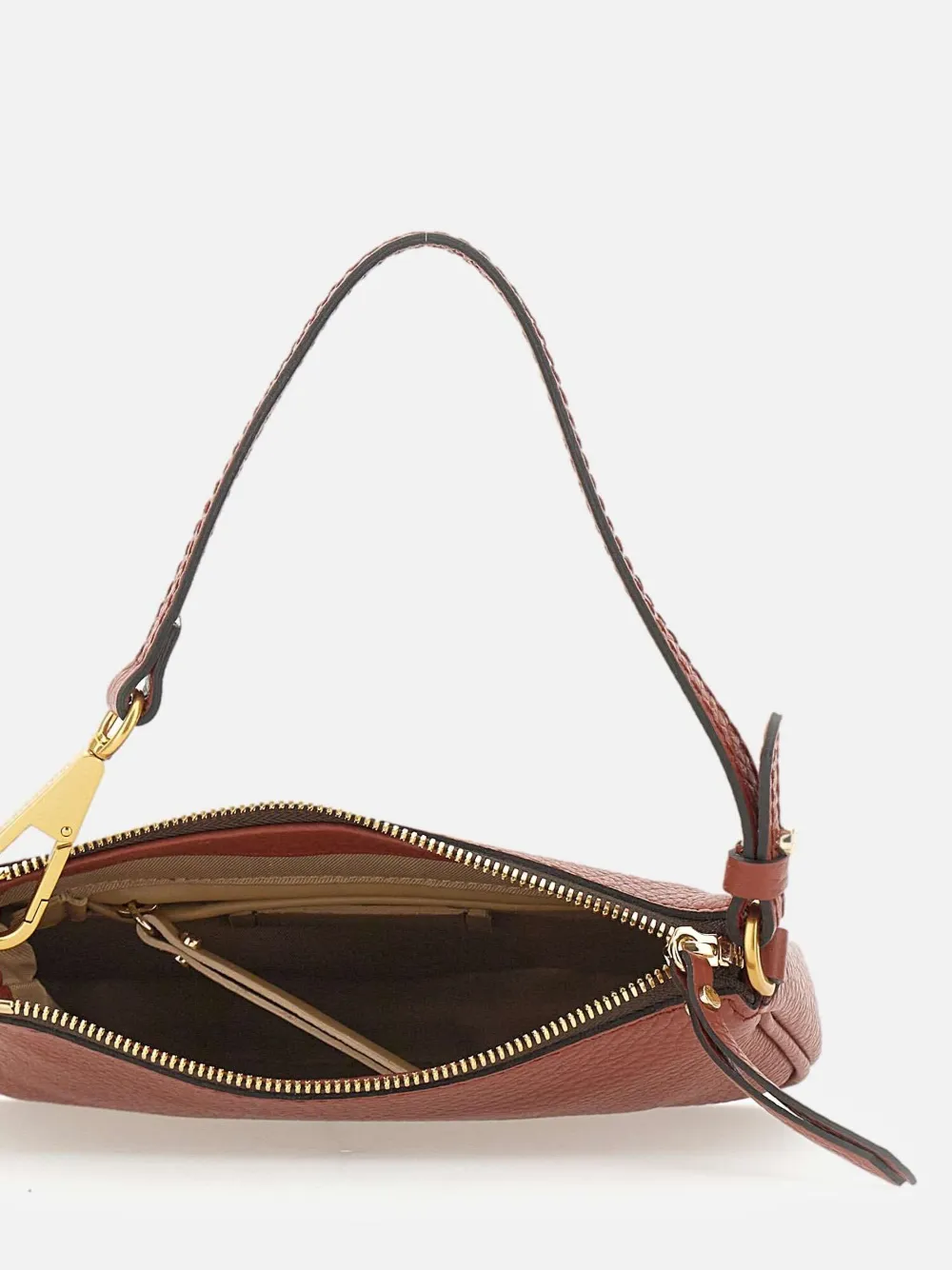 GIANNI CHIARINI Brooke schoudertas met ritssluiting Rood