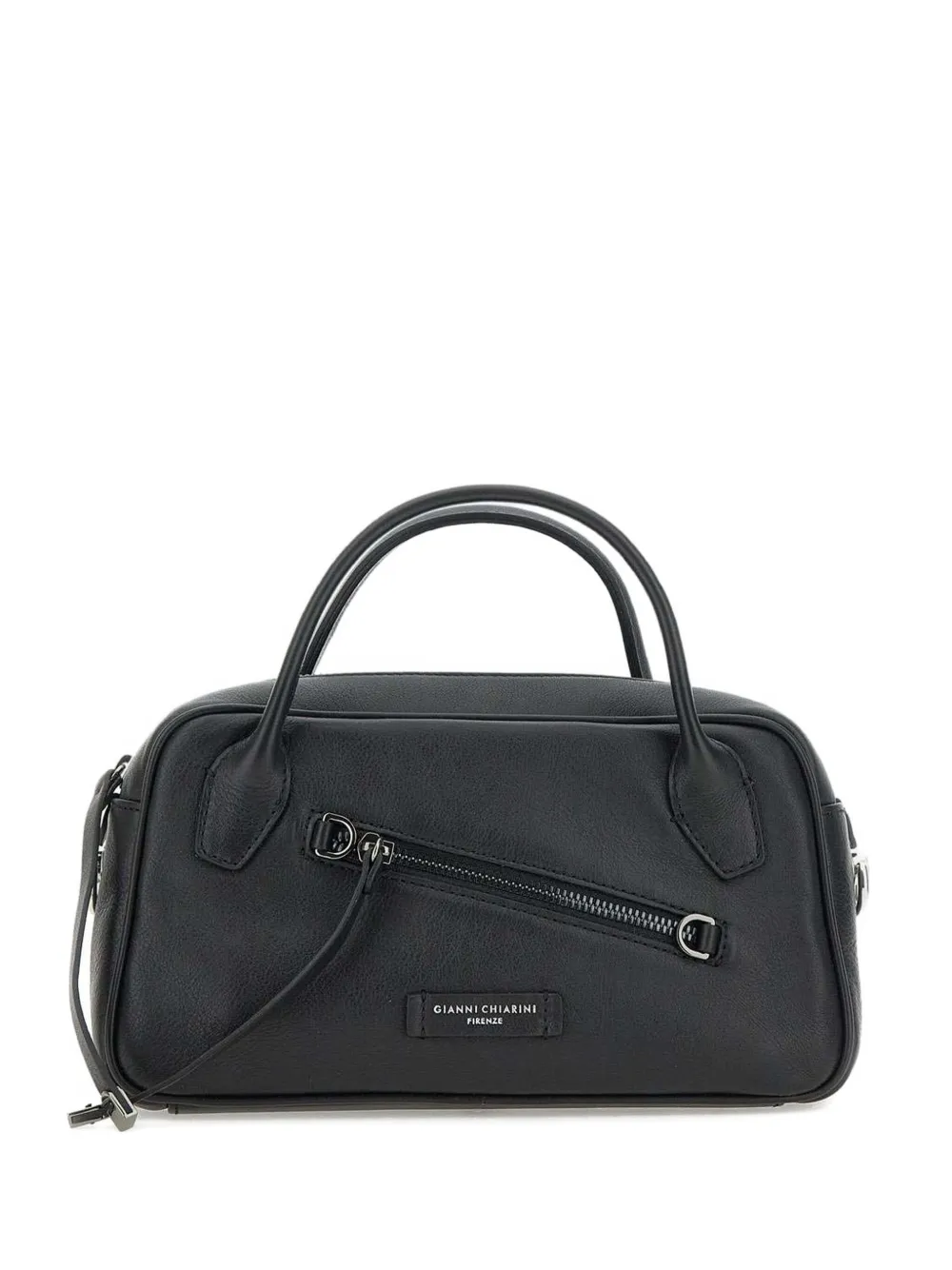 GIANNI CHIARINI Leren shopper Zwart