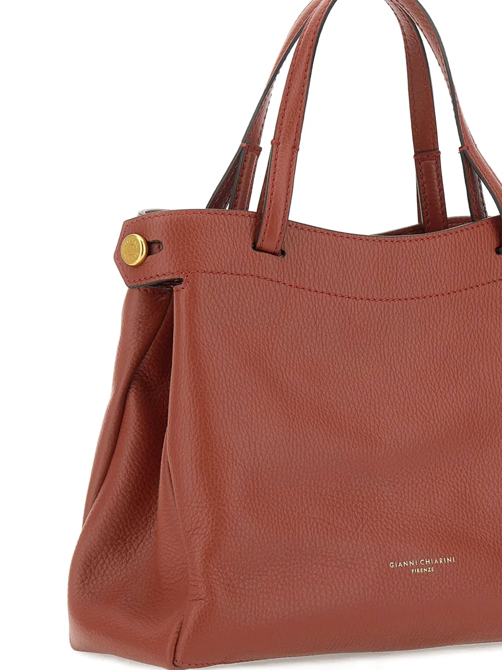 GIANNI CHIARINI Ottavia leren shopper Rood
