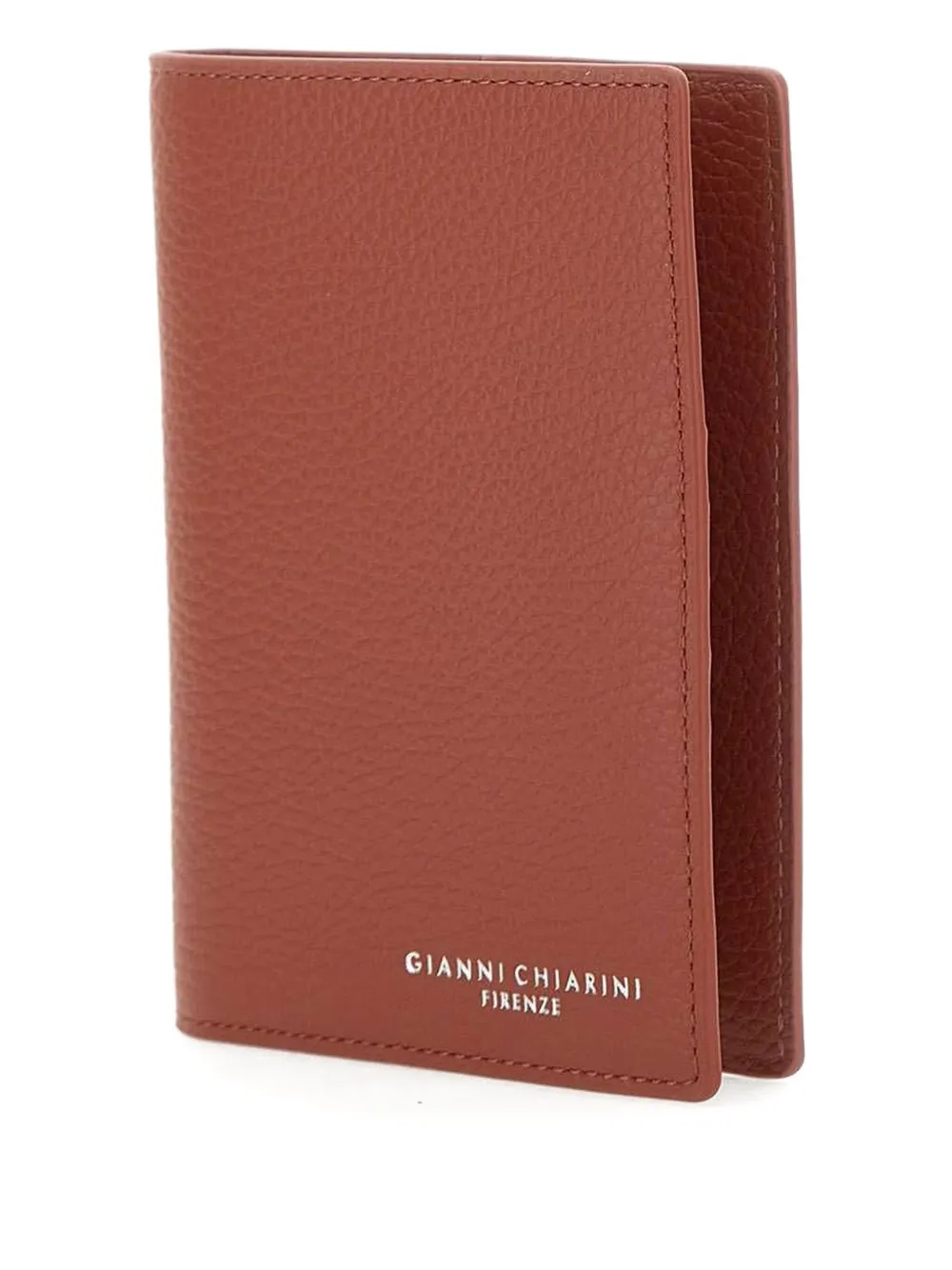 GIANNI CHIARINI Leren paspoorthoes Bruin