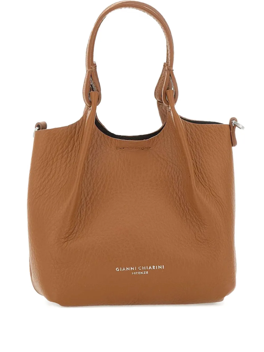 GIANNI CHIARINI Leren shopper Bruin