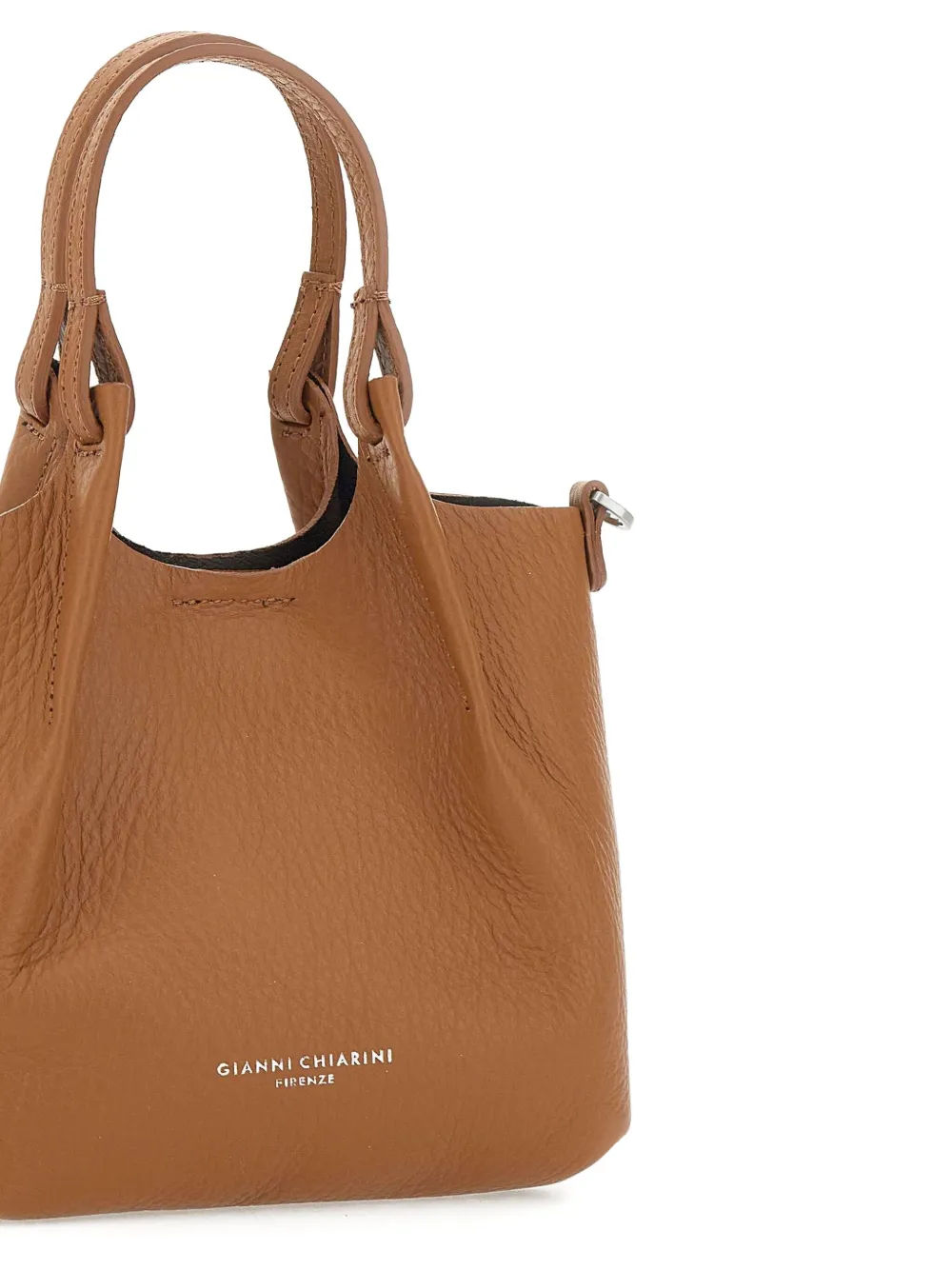 GIANNI CHIARINI Leren shopper Bruin