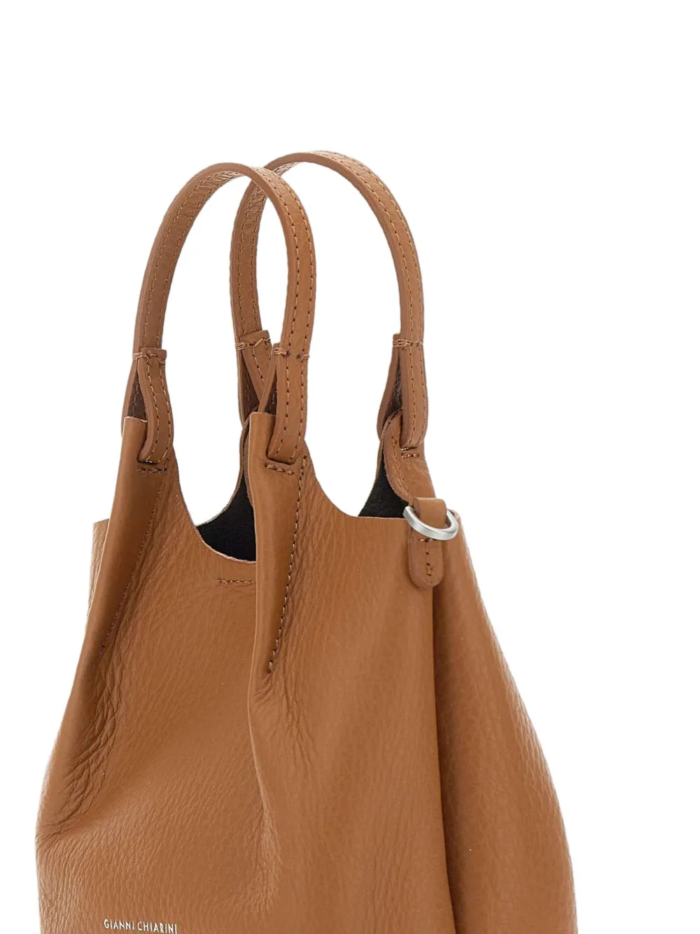 GIANNI CHIARINI Leren shopper Bruin