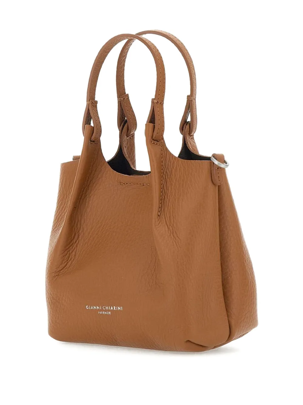 GIANNI CHIARINI Leren shopper Bruin