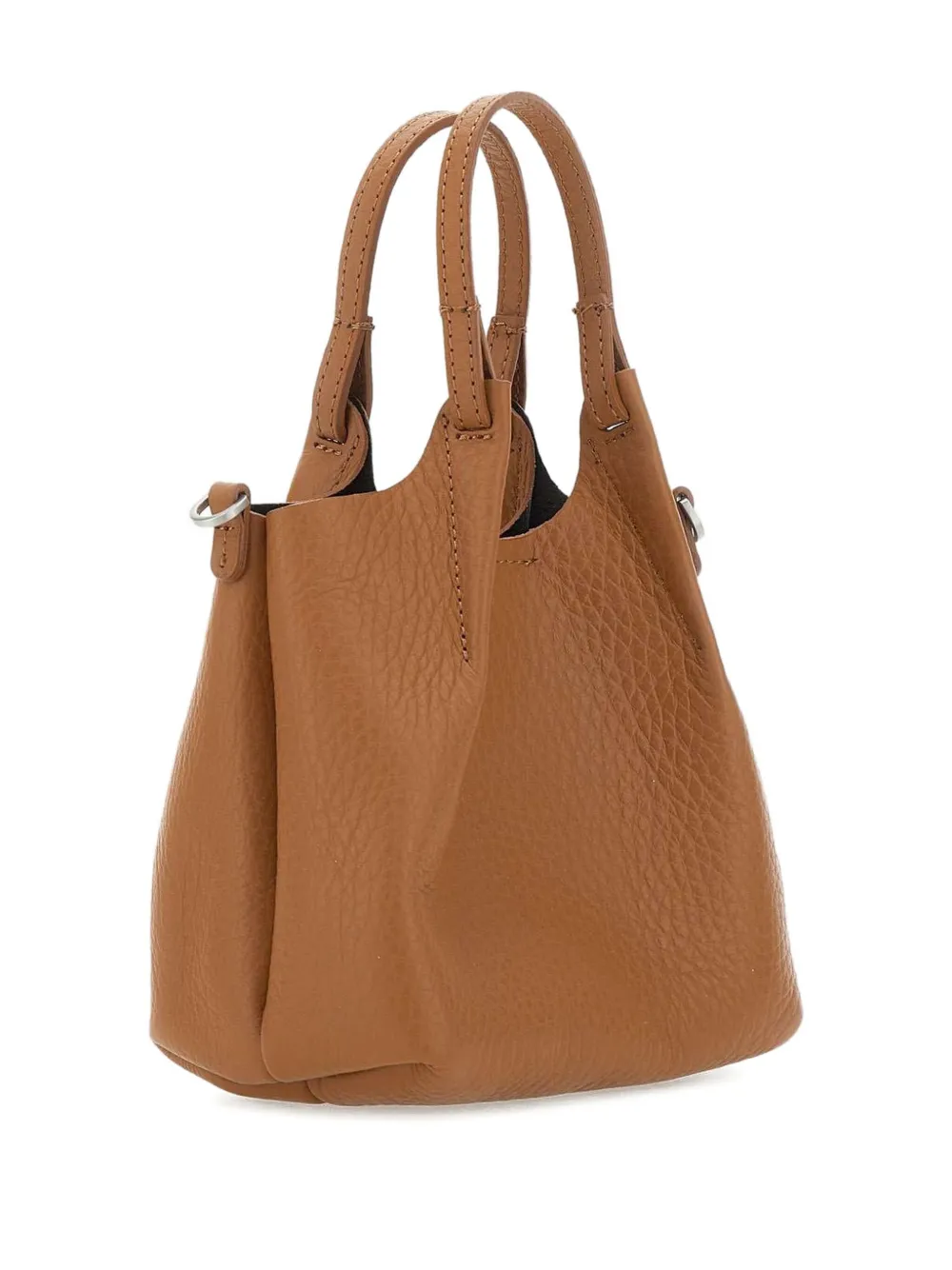 GIANNI CHIARINI Leren shopper Bruin
