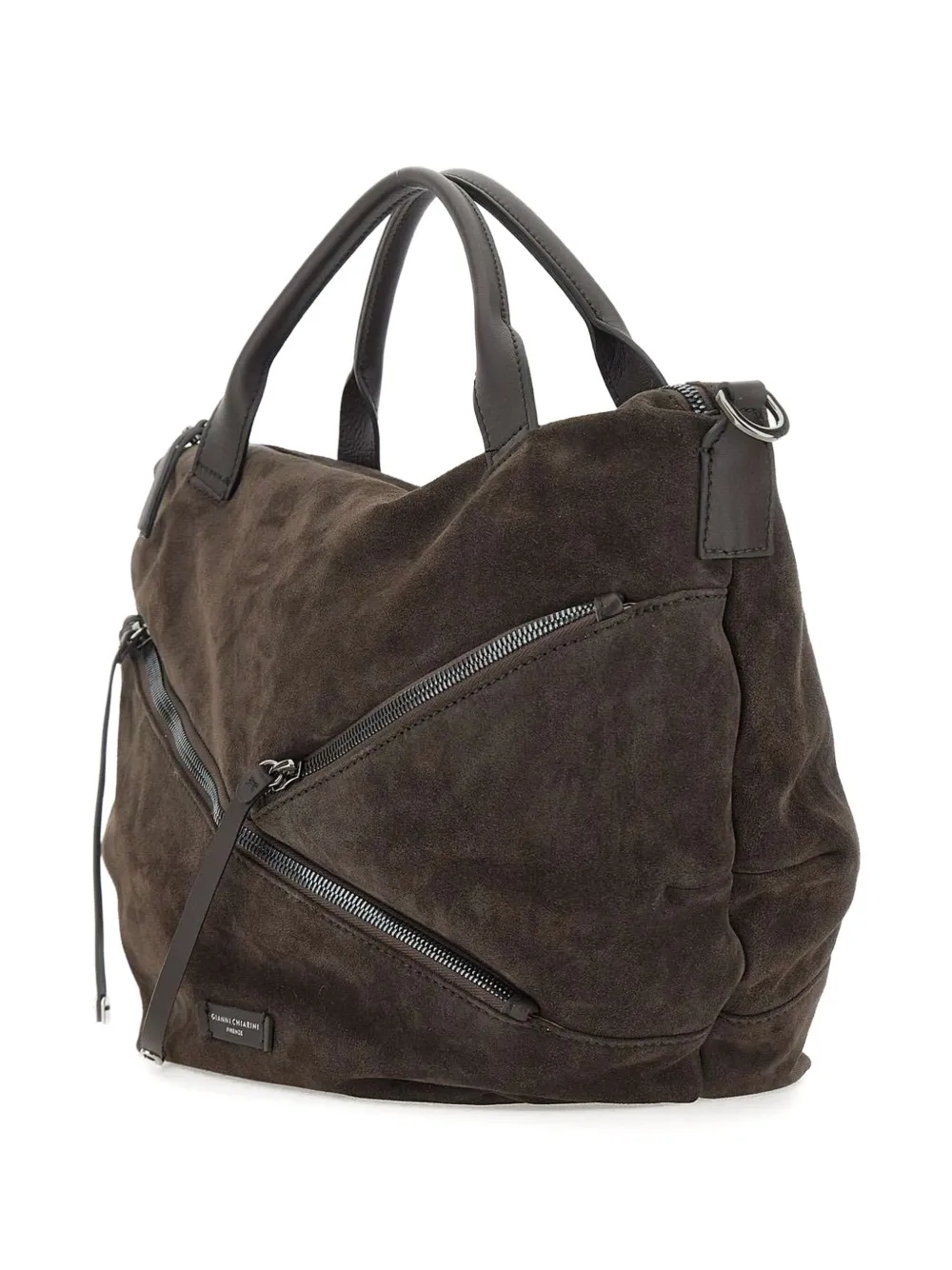 GIANNI CHIARINI Suède shopper Bruin