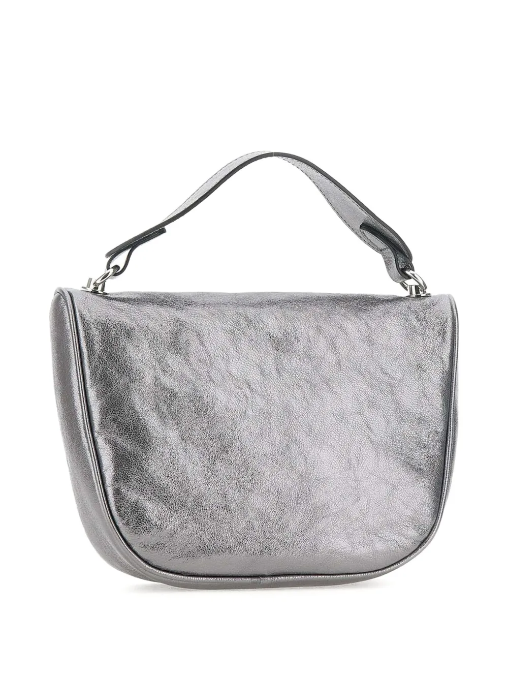 GIANNI CHIARINI Leren shopper Zilver