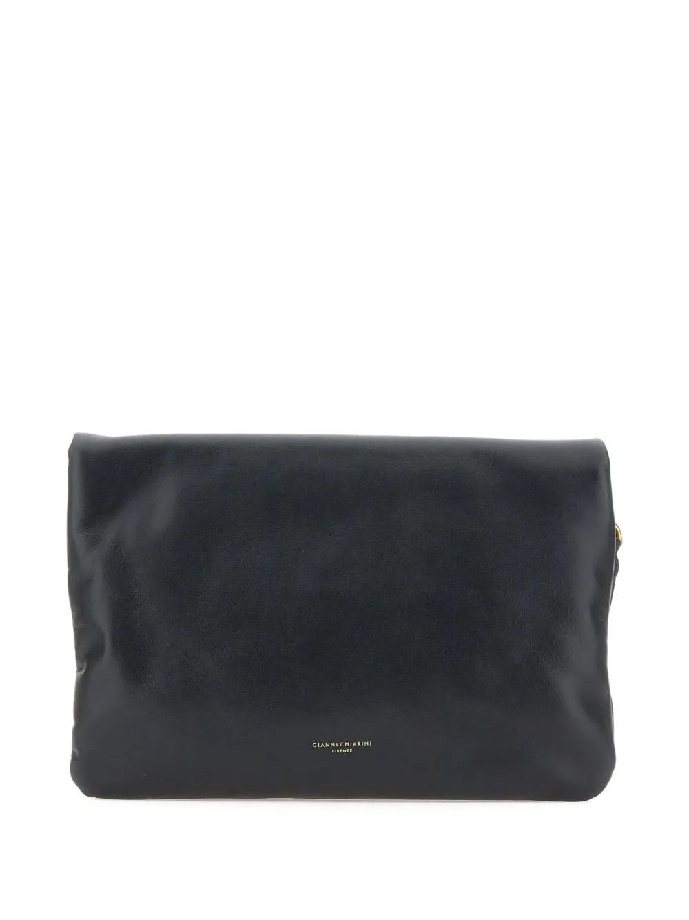 GIANNI CHIARINI folded clasp clutch bag Zwart