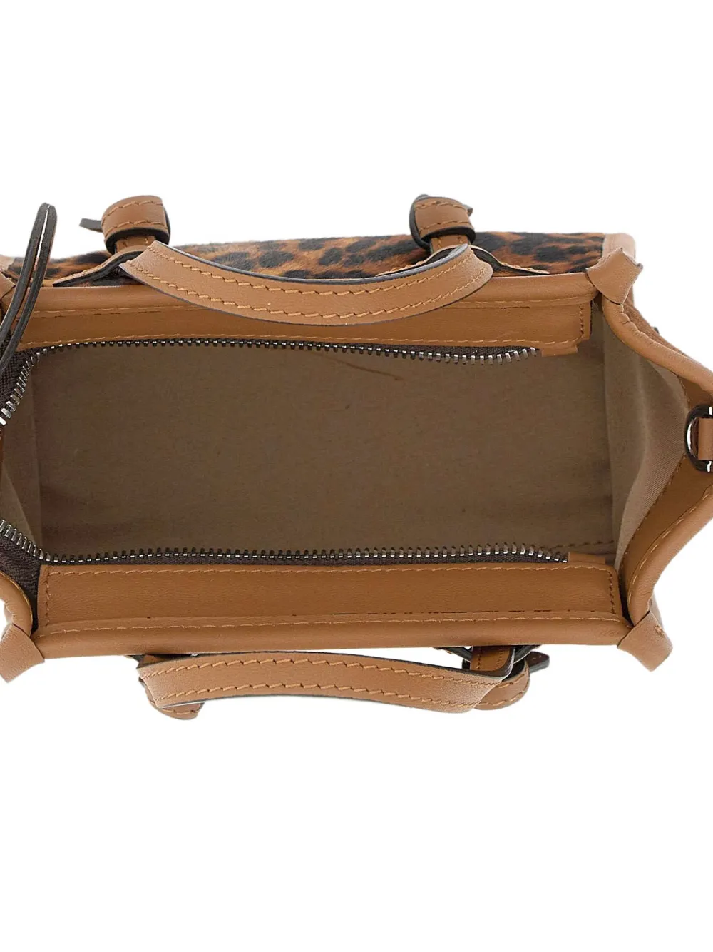 MARCELLA CLUB Leren shopper Beige