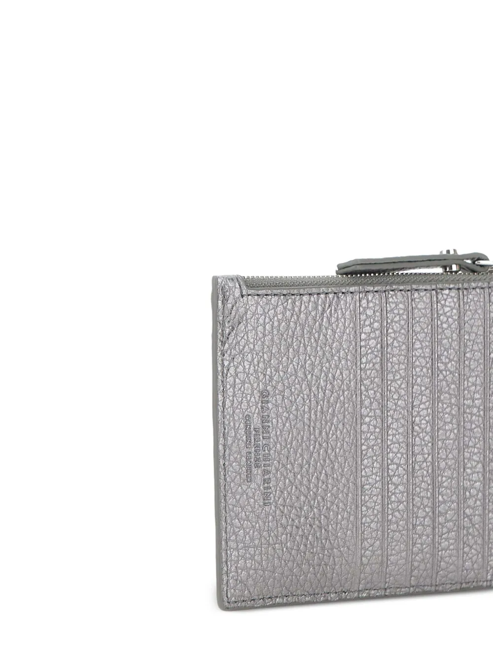 GIANNI CHIARINI Leren portemonnee Grijs