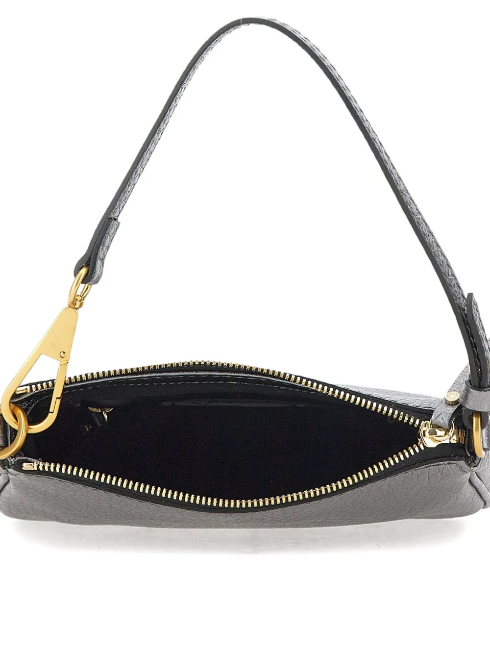 GIANNI CHIARINI Schoudertas met metallic-effect Zilver