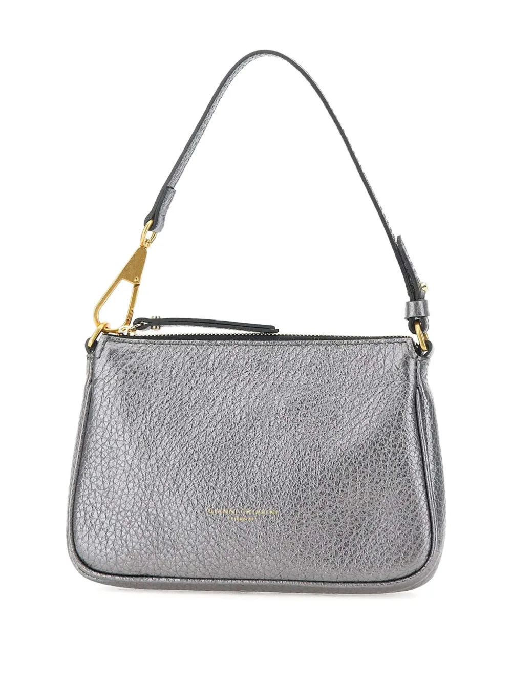 GIANNI CHIARINI Schoudertas met metallic-effect Zilver
