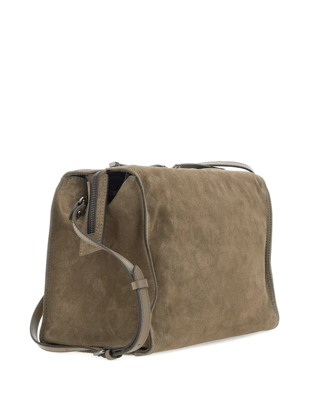 GIANNI CHIARINI Leren crossbodytas Bruin