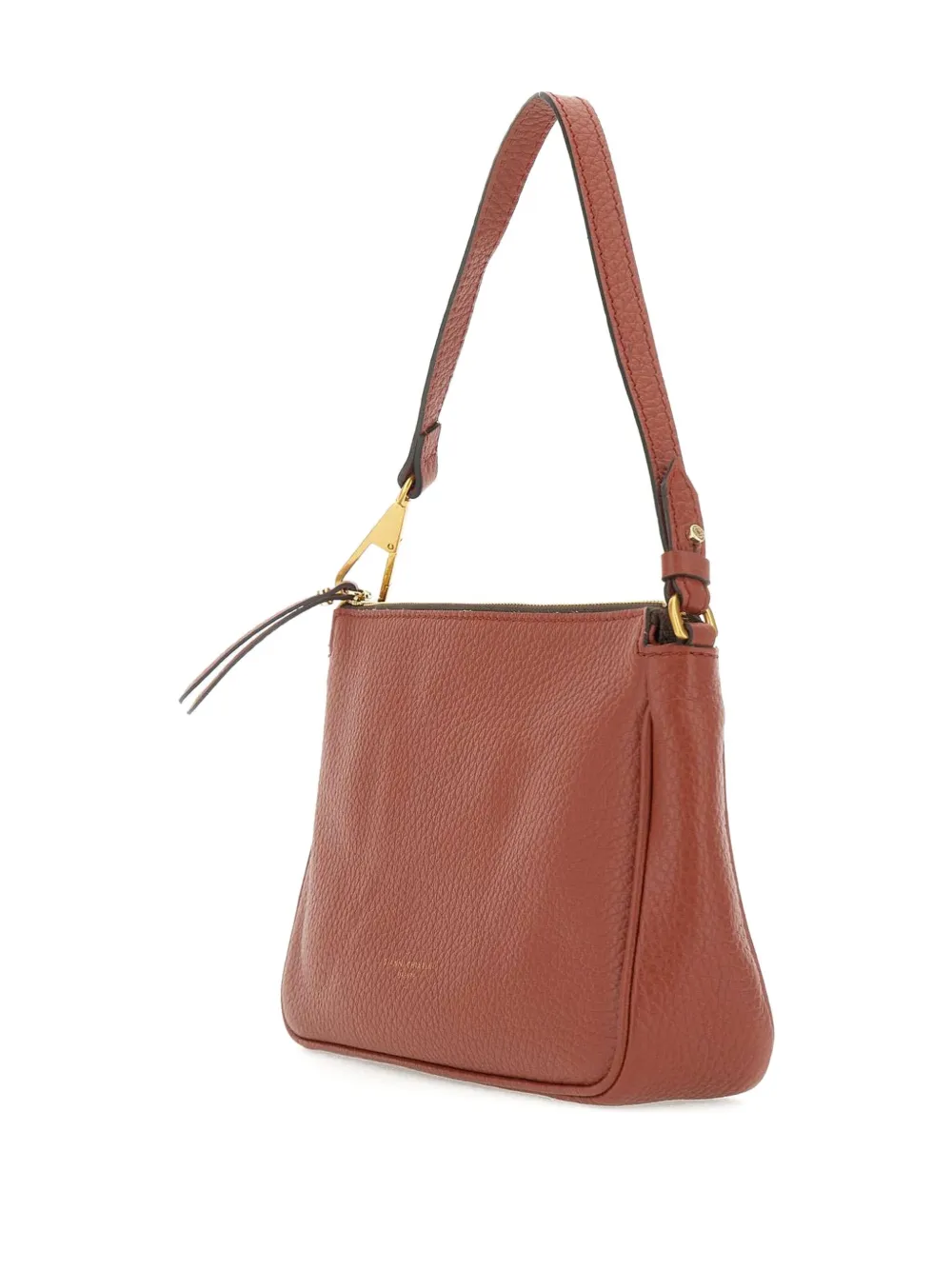 GIANNI CHIARINI Leren schoudertas Rood