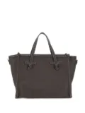 MARCELLA CLUB leather tote bag - Brown