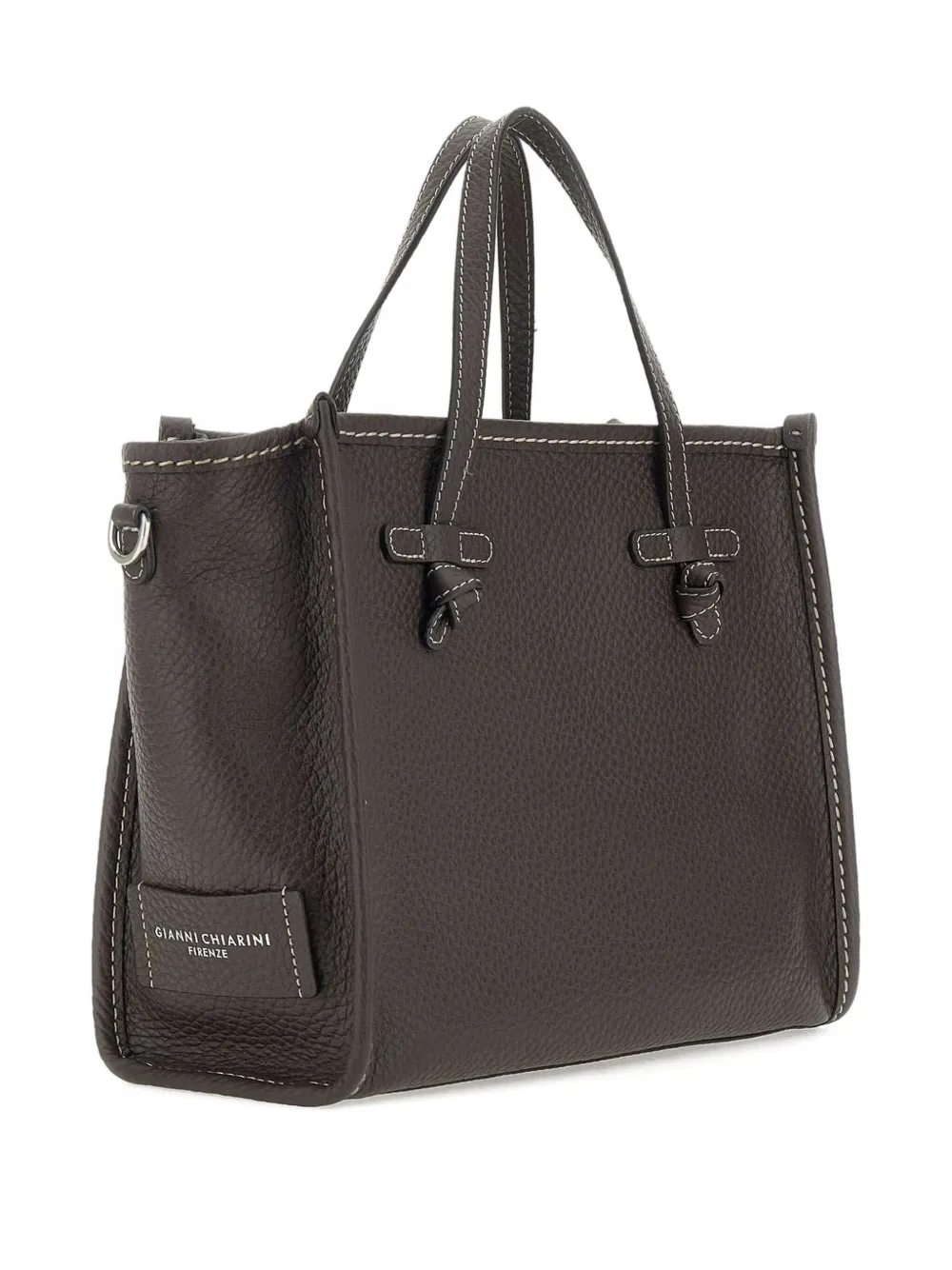 MARCELLA CLUB Leren shopper Bruin