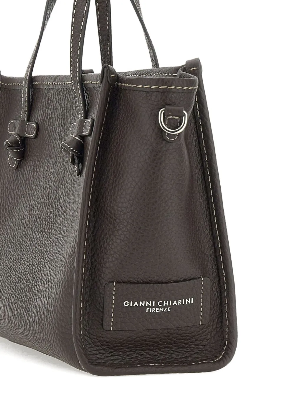 MARCELLA CLUB Leren shopper Bruin