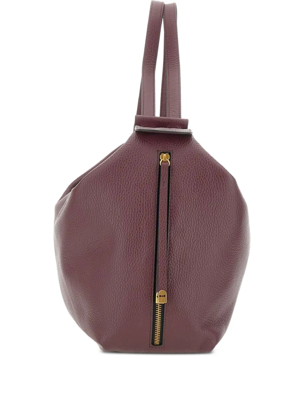 GIANNI CHIARINI zip-fastening leather backpack Paars