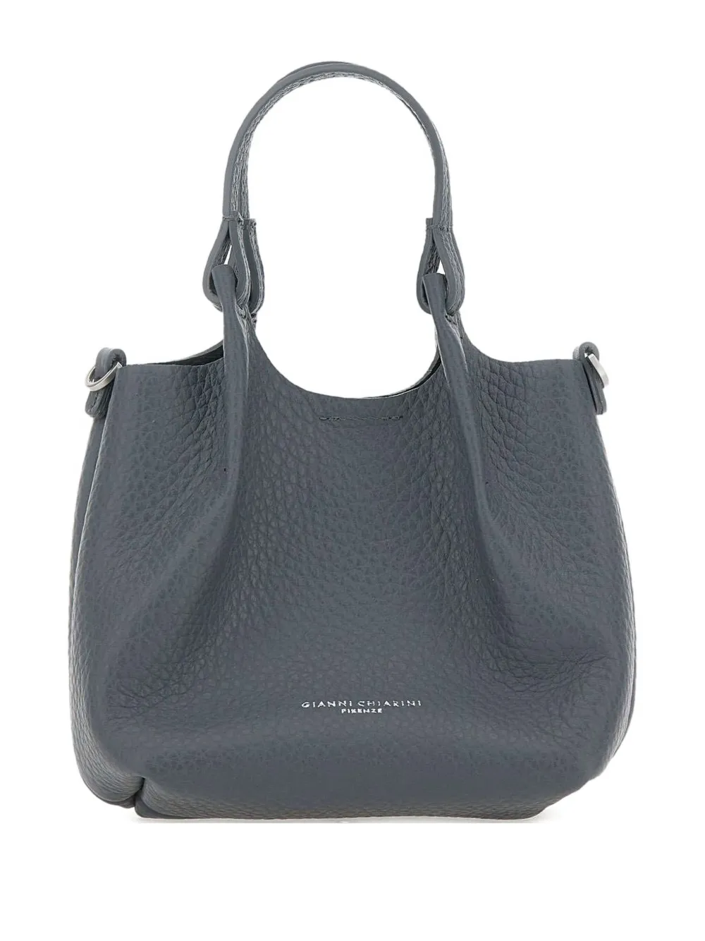 GIANNI CHIARINI leather shoulder bag Grijs
