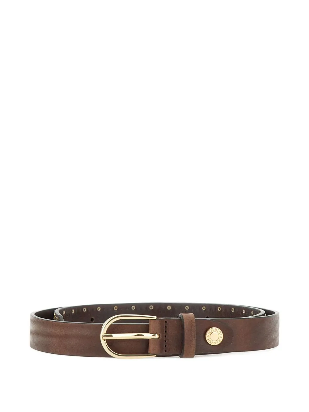 GIANNI CHIARINI Riem met studs Bruin