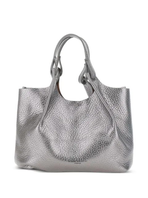 GIANNI CHIARINI metallic-effect tote bag