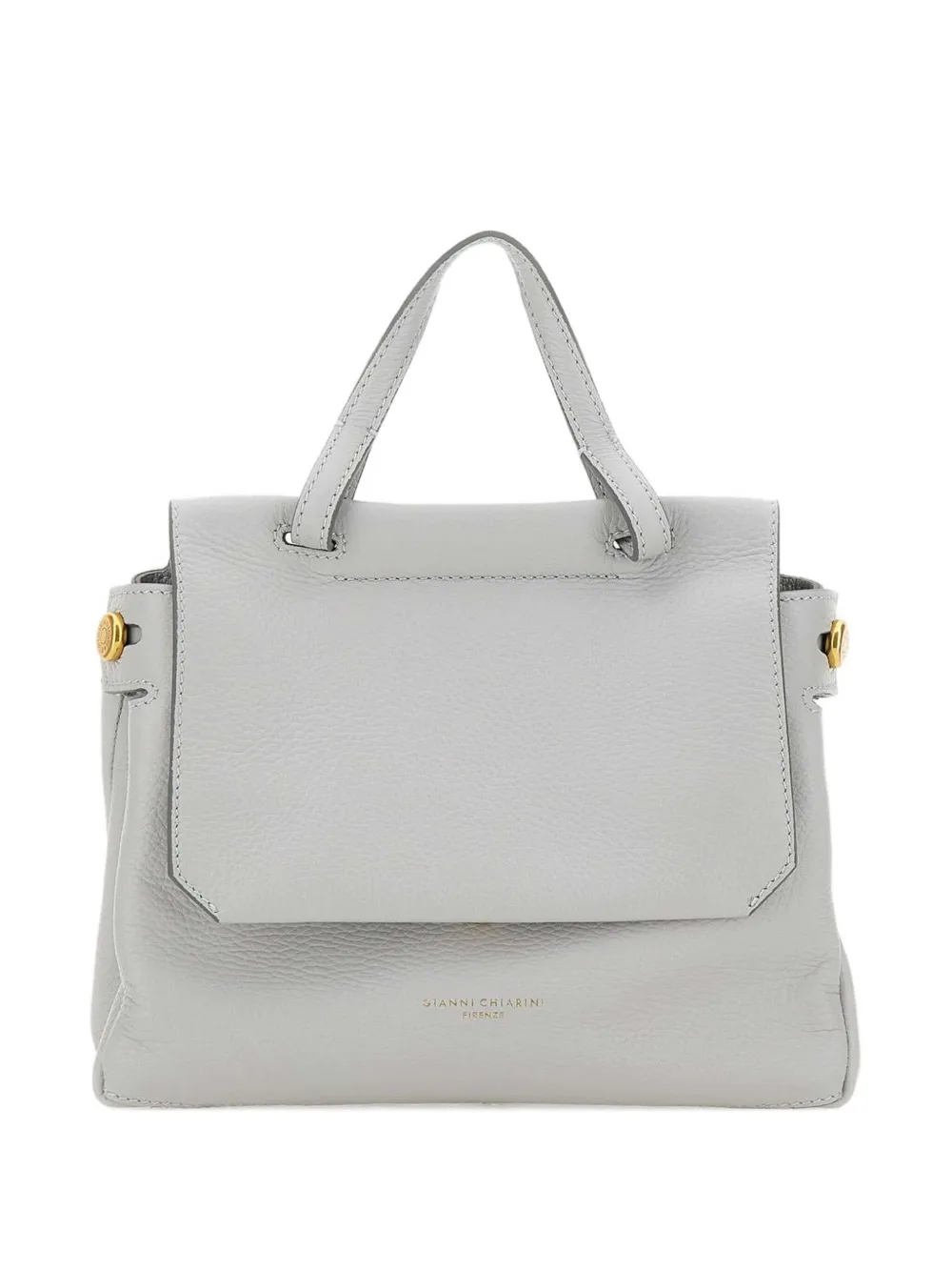 GIANNI CHIARINI Leren shopper Grijs