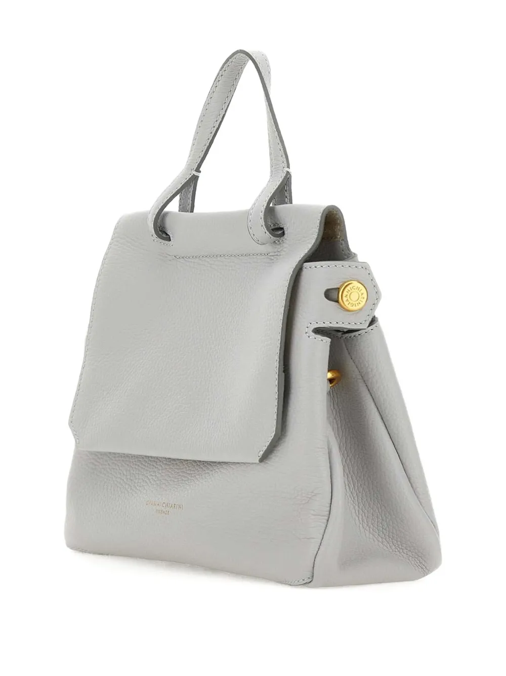 GIANNI CHIARINI Leren shopper Grijs