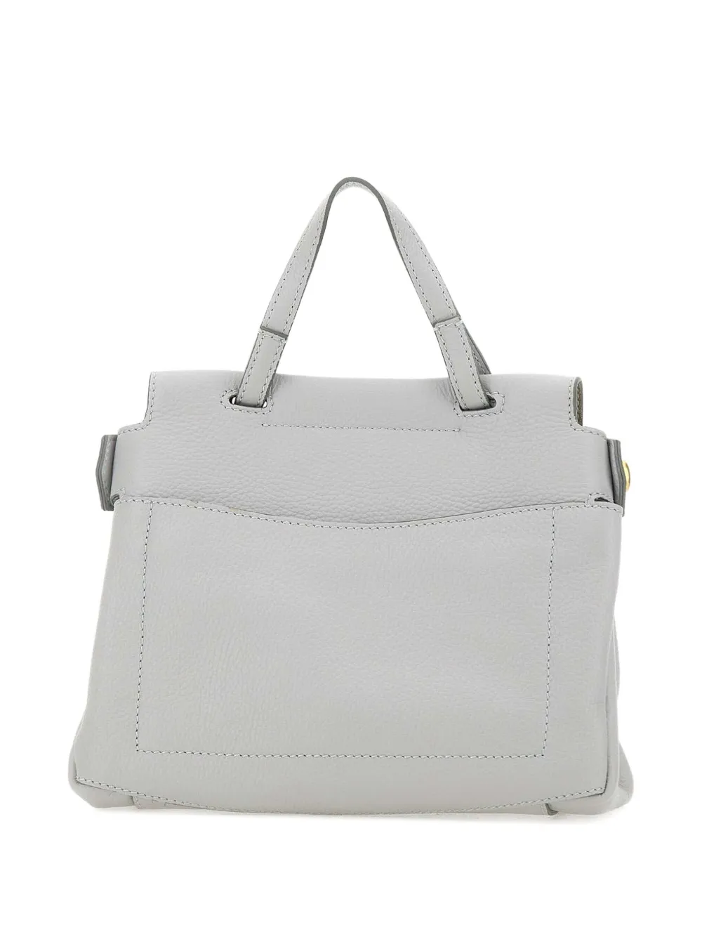 GIANNI CHIARINI Leren shopper Grijs