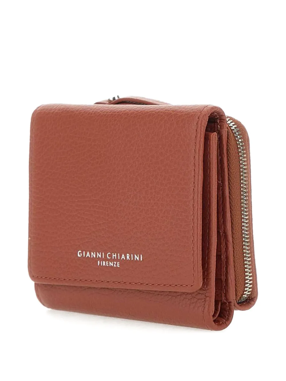 GIANNI CHIARINI Leren portemonnee Bruin