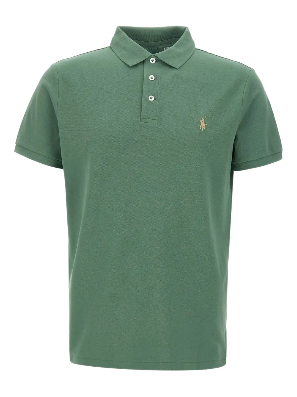Polo Ralph Lauren ジャージー ポロシャツ - グリーン Polo Ralph Lauren ジャージー ポロシャツ - グリーン