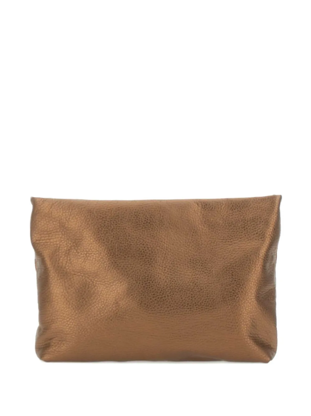 GIANNI CHIARINI metallic-effect clutch bag | marrón | Image 1