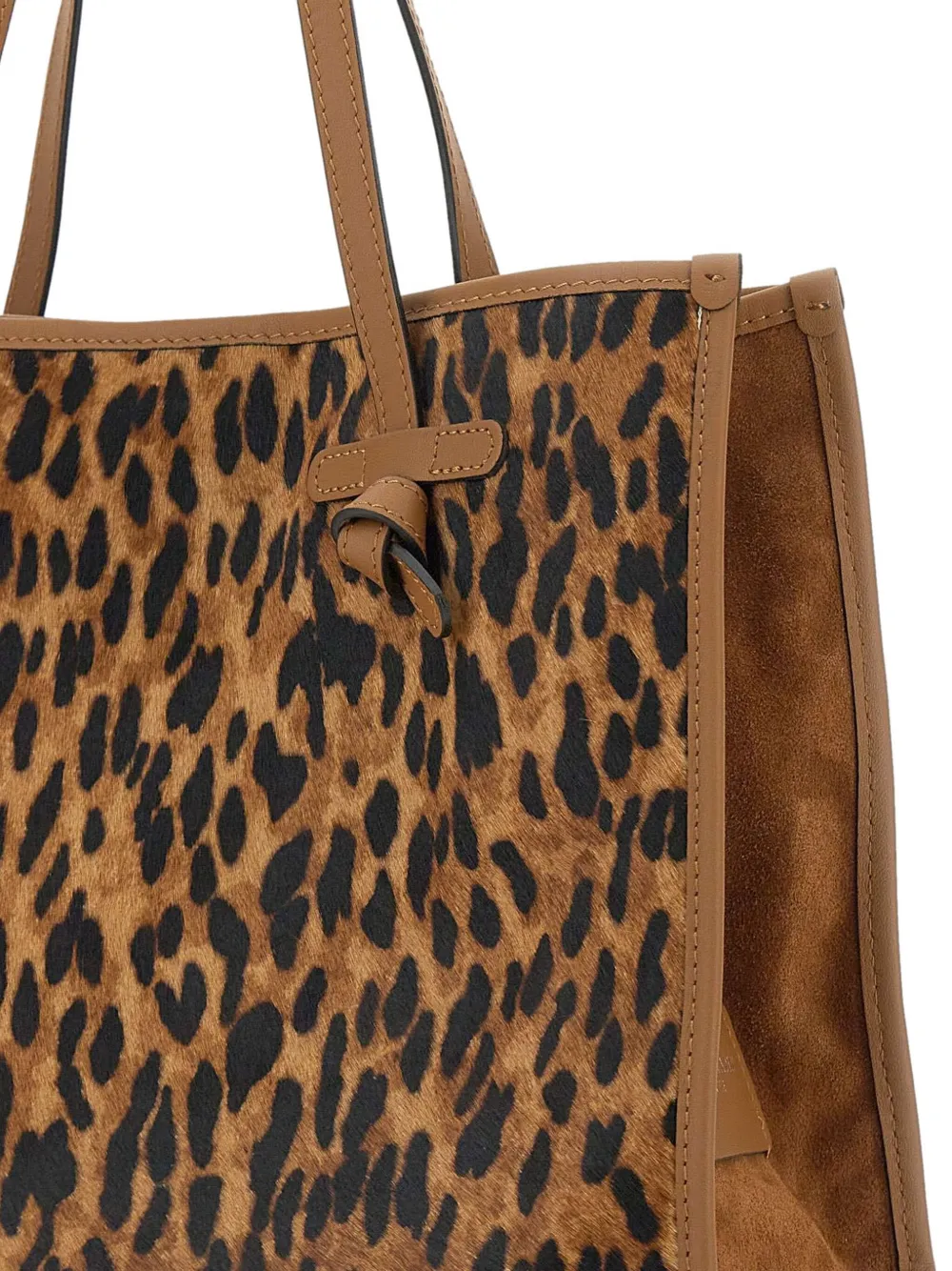 MARCELLA CLUB Shopper met luipaardprint Bruin