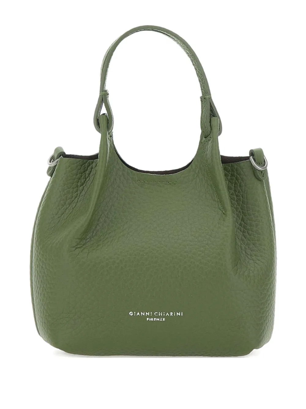 GIANNI CHIARINI leather shoulder bag Groen