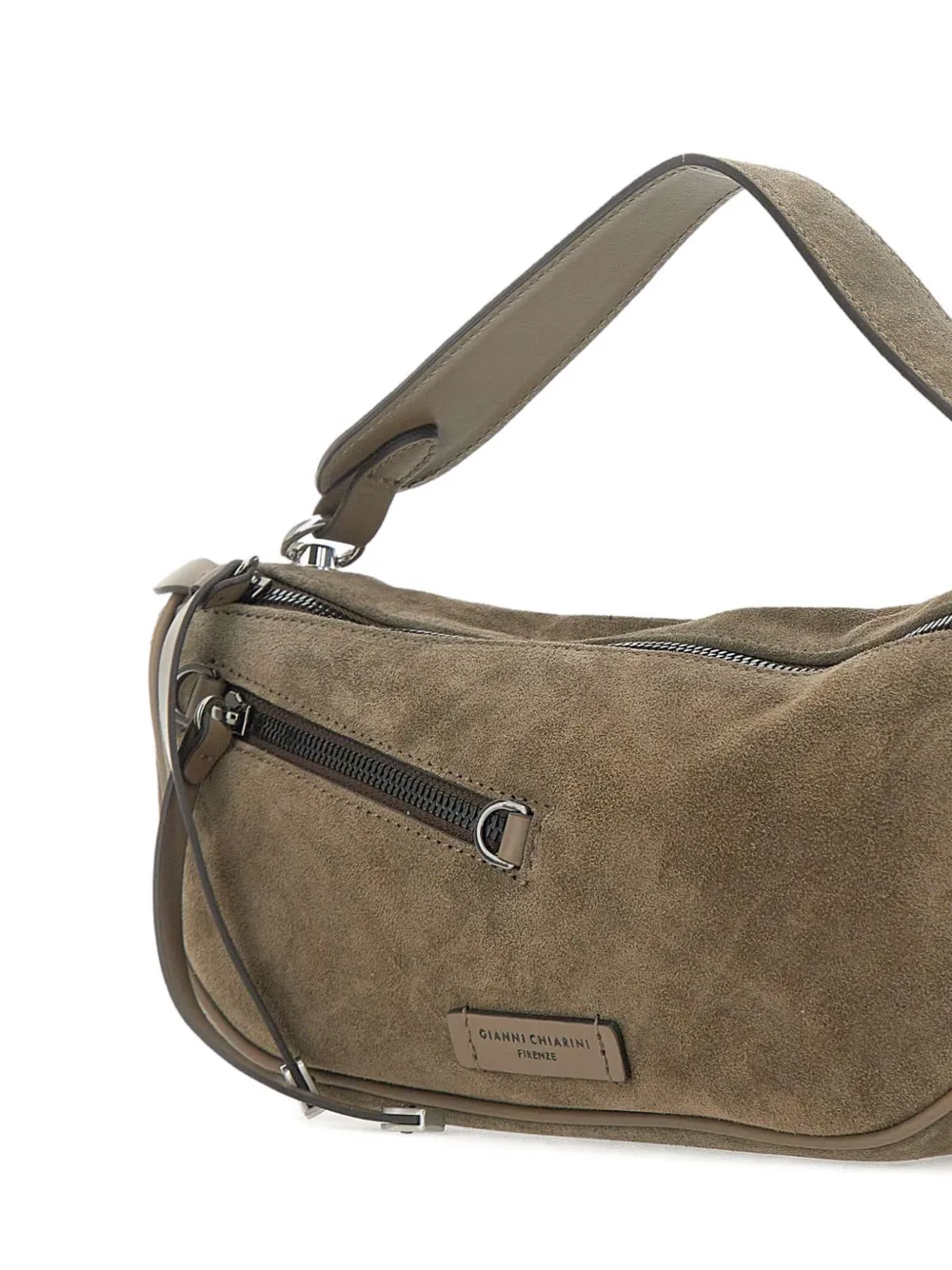 GIANNI CHIARINI Cindy zip-detail tote bag Grijs