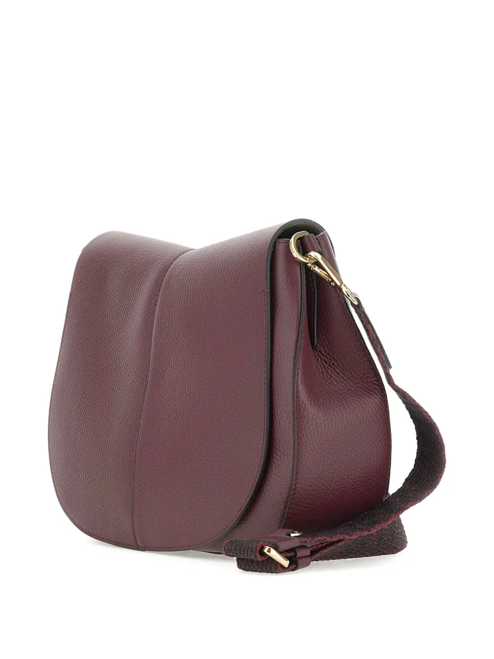 GIANNI CHIARINI Leren shopper Paars